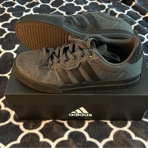 Adidas Daily 3.0 size 10 Denim in color